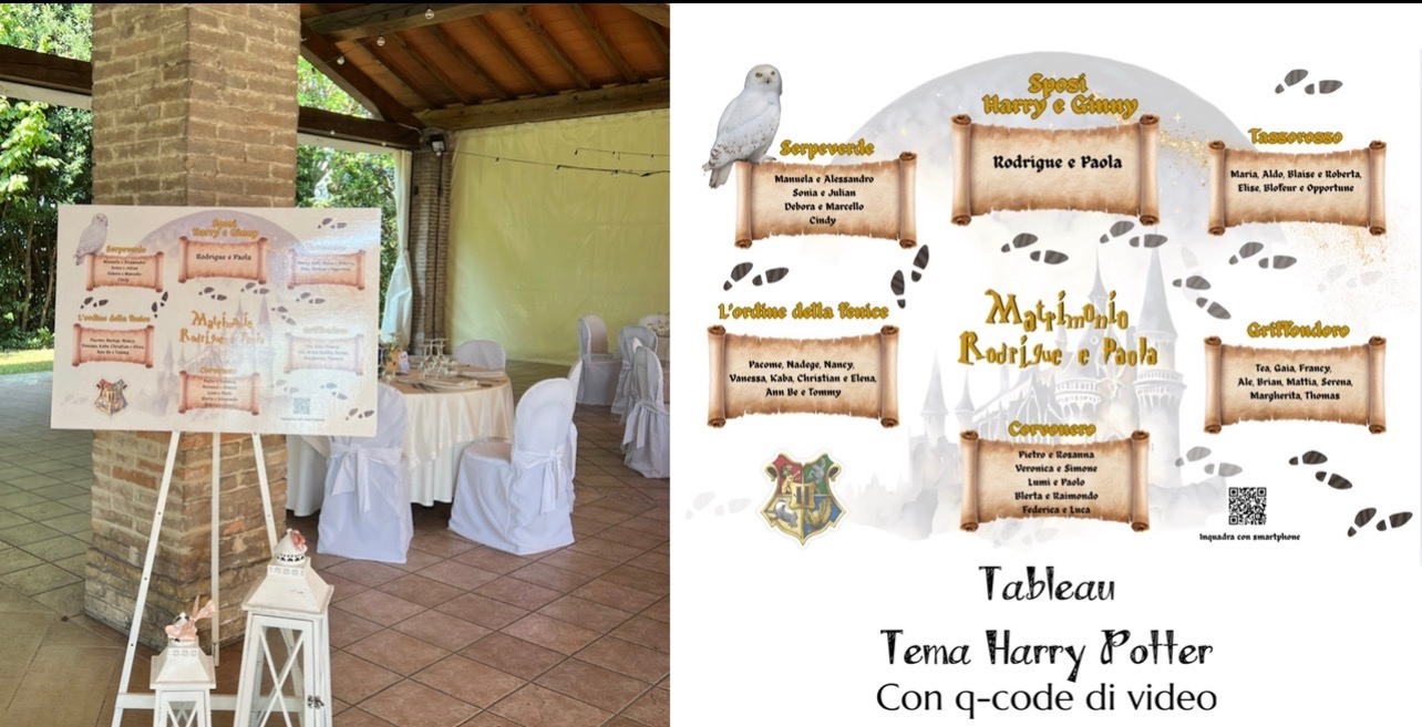 Tableau de Mariage e Video Coordinato — immagine 2